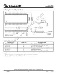 PI5C16211AEX Datasheet Page 5