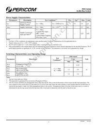 PI5C16244AE Datasheet Page 3
