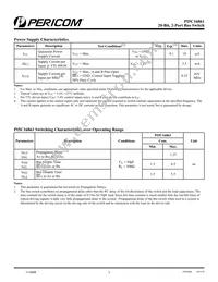 PI5C16861AE+DL Datasheet Page 3