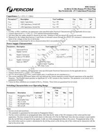 PI5C32161CAE Datasheet Page 3