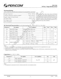 PI5C3301TEX Datasheet Page 2