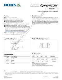 PI5C3306LEX Datasheet Cover