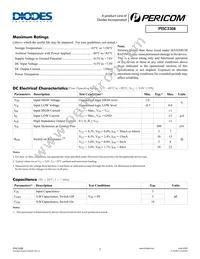 PI5C3306LEX Datasheet Page 2