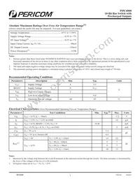 PI5C6800LE Datasheet Page 2