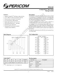 PI5L102LE Datasheet Cover