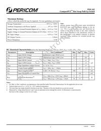 PI5L102LE Datasheet Page 2