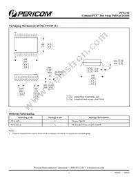 PI5L102LE Datasheet Page 7