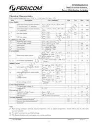 PI5PD2041BTAEX Datasheet Page 3