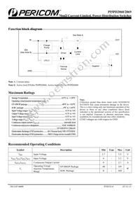 PI5PD2069WE Datasheet Page 2