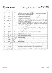 PI5USB2546QZHEX Datasheet Page 2