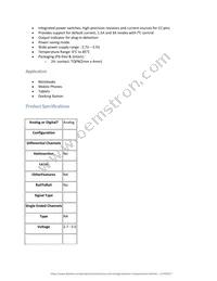PI5USB30213XEAEX Datasheet Page 2