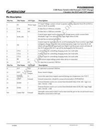 PI5USB8000QZHEX Datasheet Page 3