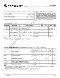 PI6C10806BLEX Datasheet Page 4