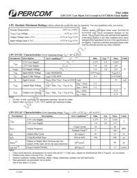 PI6C10806LE Datasheet Page 3