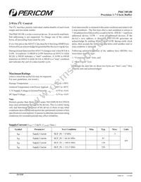 PI6C185-00QEX Datasheet Page 3