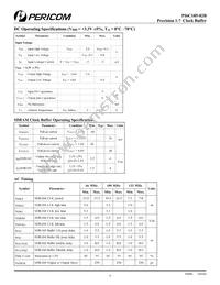 PI6C185-02BQE Datasheet Page 4