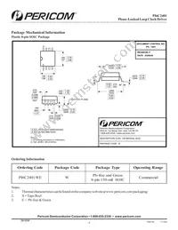 PI6C2401WE Datasheet Page 4