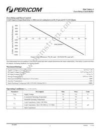 PI6C2404A-1WE Datasheet Page 2