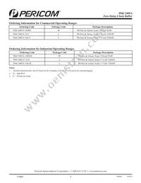 PI6C2405A-1WIE Datasheet Page 8