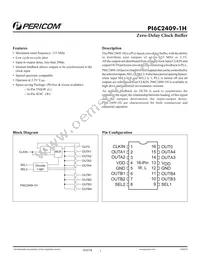 PI6C2409-1HLE+DC Datasheet Cover