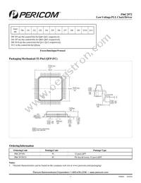 PI6C2972FCE Datasheet Page 7