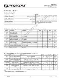 PI6C3421ATEX Datasheet Page 3