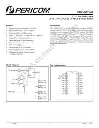 PI6C48535-01LEX Datasheet Cover