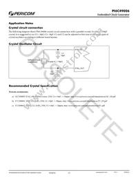 PI6C49006AE Datasheet Page 13