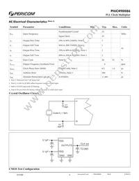 PI6C490086LEX Datasheet Page 4