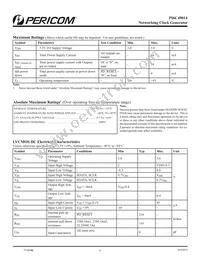 PI6C49014LIEX Datasheet Page 6