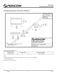 PI6C49014LIEX Datasheet Page 12