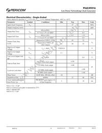 PI6C49016ZDIEX Datasheet Page 9