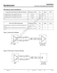 PI6C49016ZDIEX Datasheet Page 14