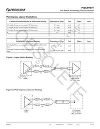 PI6C49019AIE Datasheet Page 14