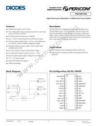 PI6C49S1504LIEX Datasheet Cover