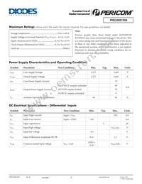 PI6C49S1504LIEX Datasheet Page 4