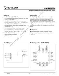 PI6C49S1506FAIEX Datasheet Cover