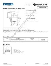 PI6C49S1510AZDIEX Datasheet Page 17