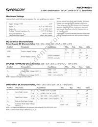 PI6C49X0201WIEX Datasheet Page 3