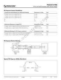 PI6C557-01BQZHIEX Datasheet Page 4