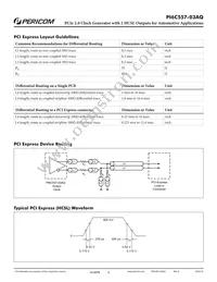 PI6C557-03AQLEX Datasheet Page 4