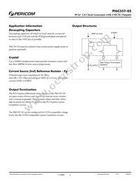PI6C557-05LEX Datasheet Page 3