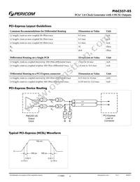 PI6C557-05LEX Datasheet Page 4