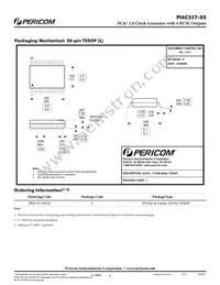 PI6C557-05LEX Datasheet Page 9