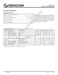 PI6C557-10LEX Datasheet Page 3