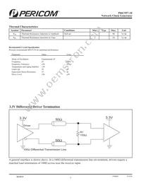 PI6C557-10LEX Datasheet Page 5