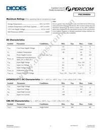 PI6C5946004ZHIEX Datasheet Page 3