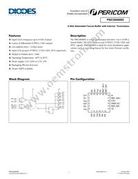 PI6C59S6005ZDIE Datasheet Cover