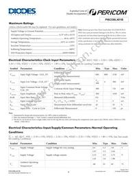 PI6CDBL401BZHIE Datasheet Page 5