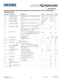 PI6CDBL401BZHIE Datasheet Page 6